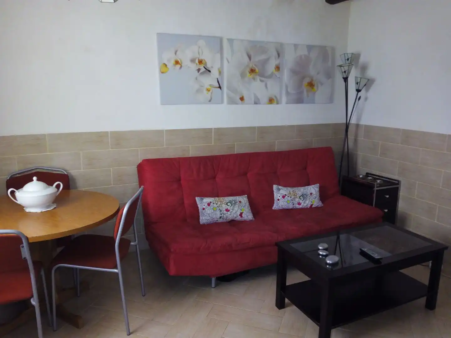 Piso de alquiler en Carrer del Teular, 5, Cocentaina Sala de estar de Piso de alquiler en Cocentaina con Aire acondicionado, Calefacción y Terraza