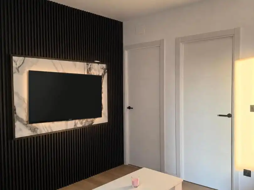 Wohnung zur Miete in Carrer Apòstol Santiago, 48, La Curva Schlafzimmer von Wohnung zur Miete in Benicasim / Benicàssim mit Klimaanlage, Schwimmbad und Möbliert