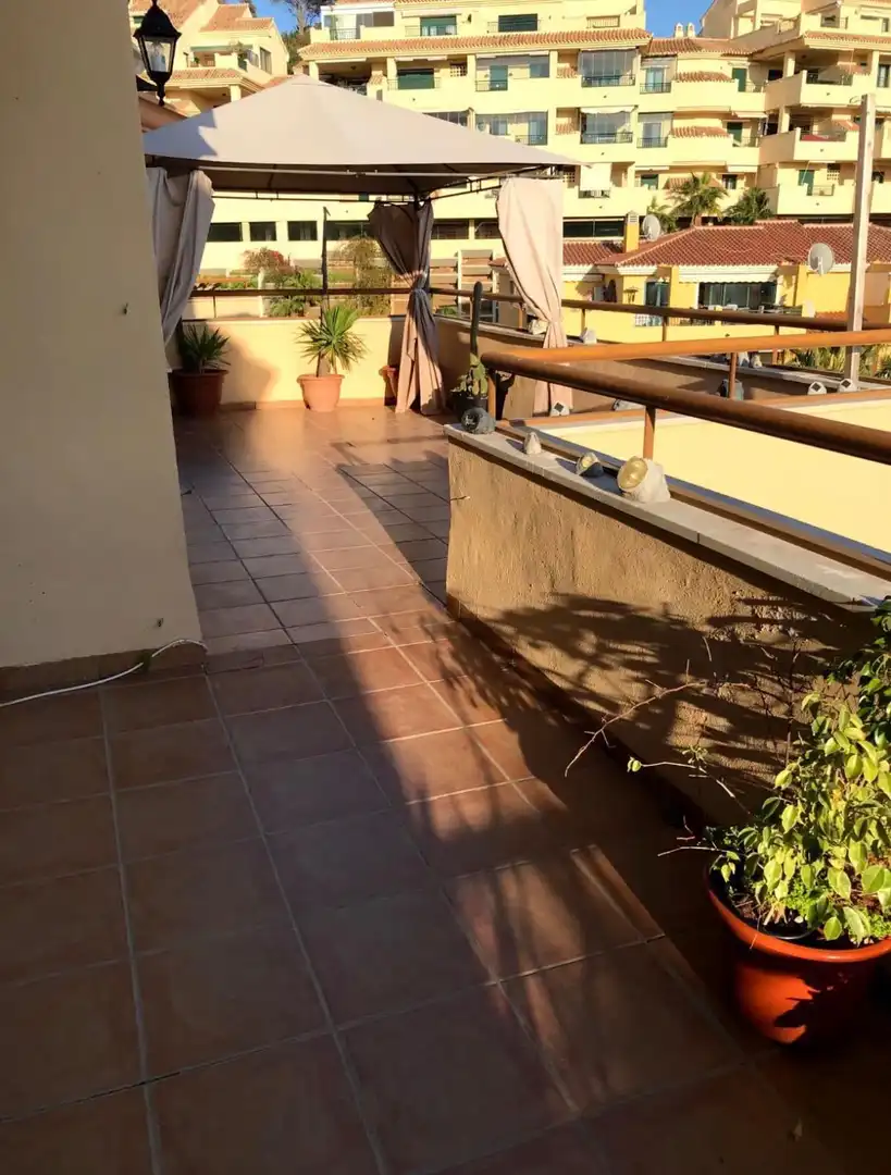Ático en venta en Calle Ronda del Golf Este, 56, Cortijo Torrequebrada Terraza de Ático en venta en Benalmádena con Aire acondicionado, Terraza y Piscina