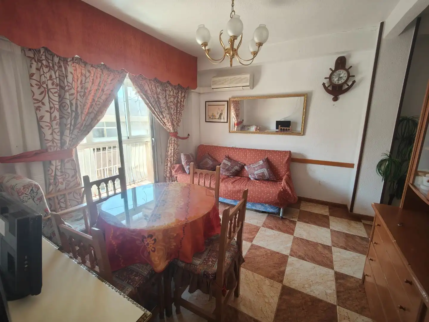 Flat for rent in Calle Doctor Fleming, 5, Lo Pagán Dining room of Flat for rent in San Pedro del Pinatar with Air Conditioner, Furnished and Balcony
