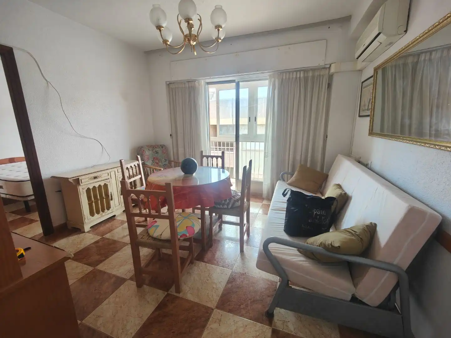Flat for rent in Calle Doctor Fleming, 5, Lo Pagán Dining room of Flat for rent in San Pedro del Pinatar with Air Conditioner, Furnished and Balcony