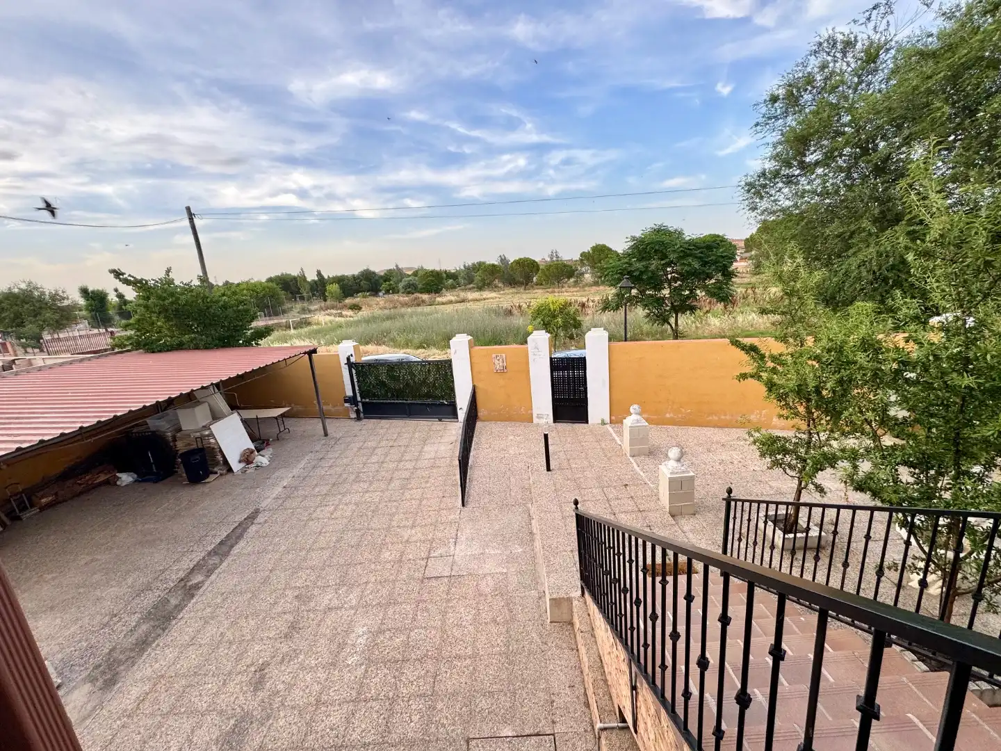 Terrasse von Wohnung zum Verkauf in Villamiel de Toledo mit Heizung, Privatgarten und Terrasse