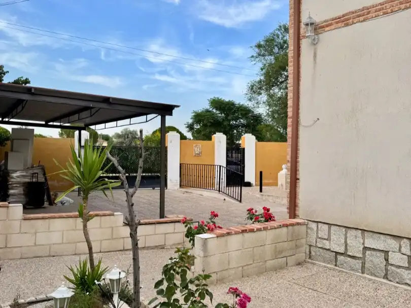 Terrasse von Wohnung zum Verkauf in Villamiel de Toledo mit Heizung, Privatgarten und Terrasse