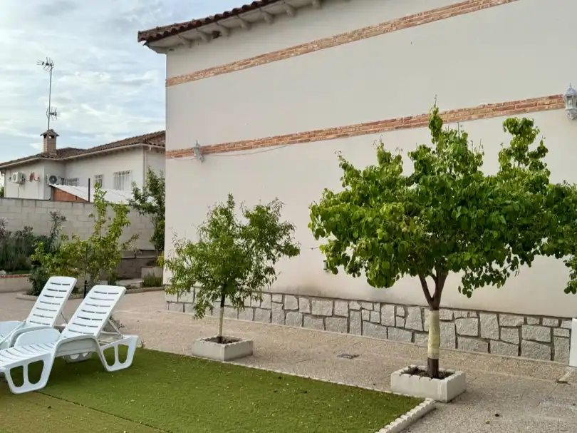 Terrasse von Wohnung zum Verkauf in Villamiel de Toledo mit Heizung, Privatgarten und Terrasse