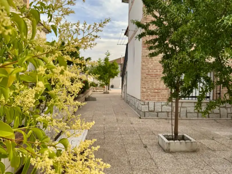 Terrasse von Wohnung zum Verkauf in Villamiel de Toledo mit Heizung, Privatgarten und Terrasse
