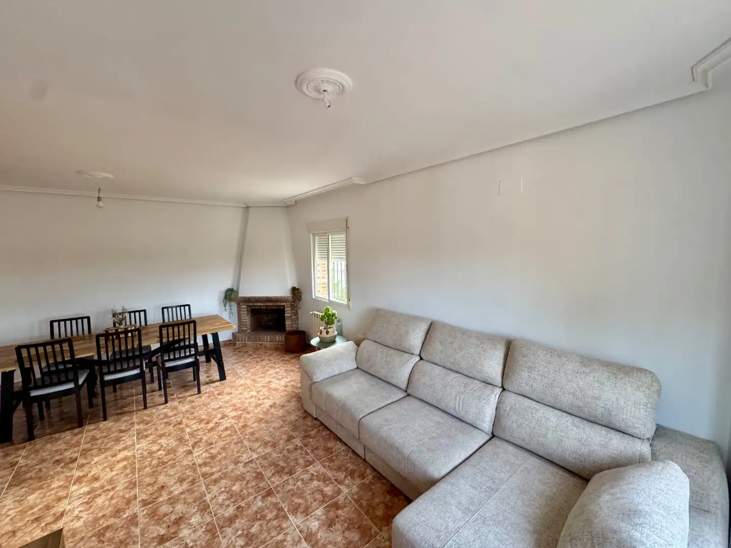 Wohnzimmer von Wohnung zum Verkauf in Villamiel de Toledo mit Heizung, Privatgarten und Terrasse