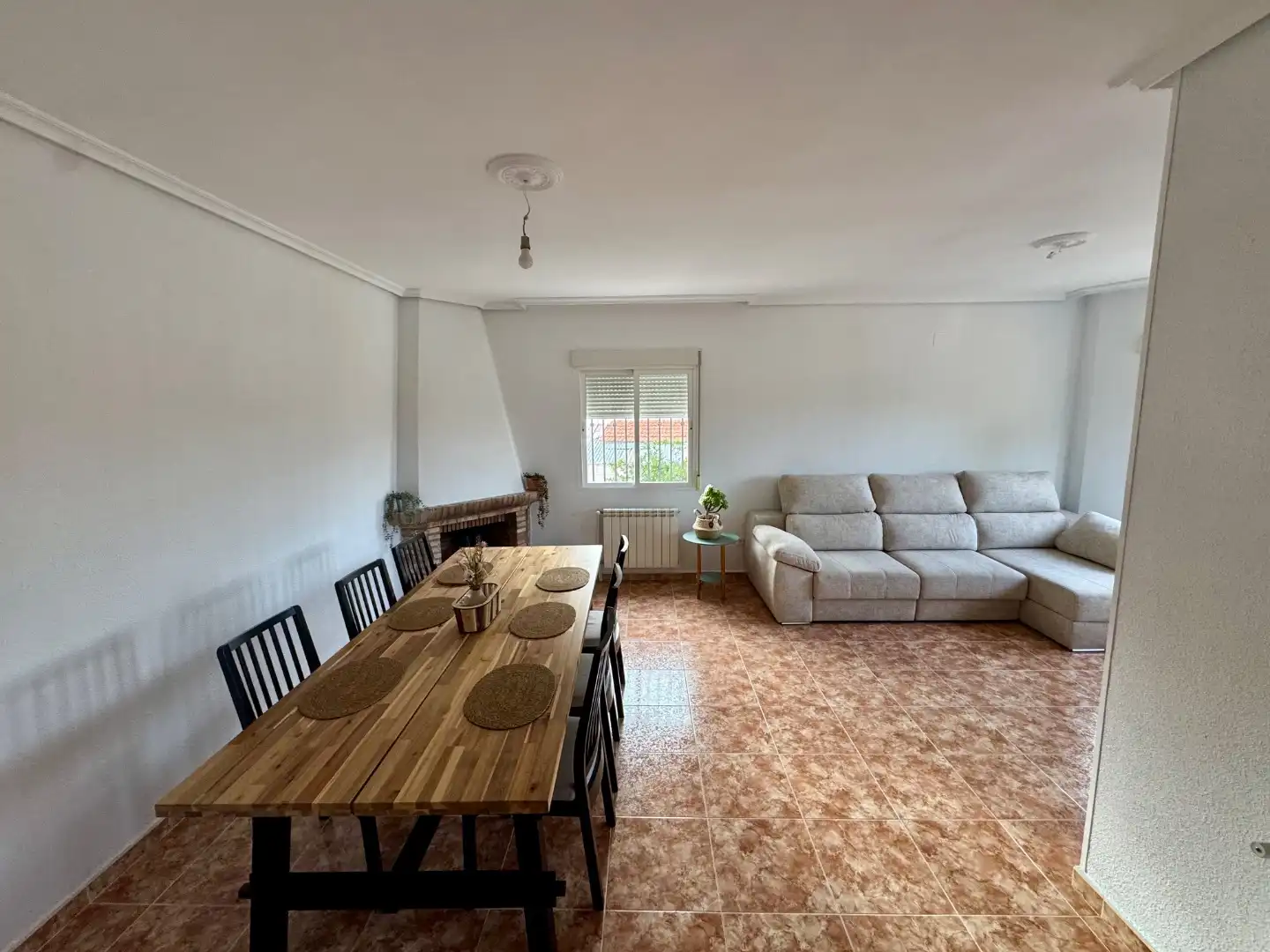 Wohnzimmer von Wohnung zum Verkauf in Villamiel de Toledo mit Heizung, Privatgarten und Terrasse