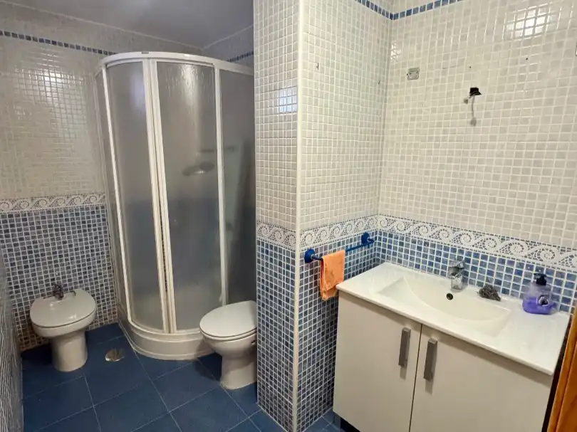 Badezimmer von Wohnung zum Verkauf in Villamiel de Toledo mit Heizung, Privatgarten und Terrasse
