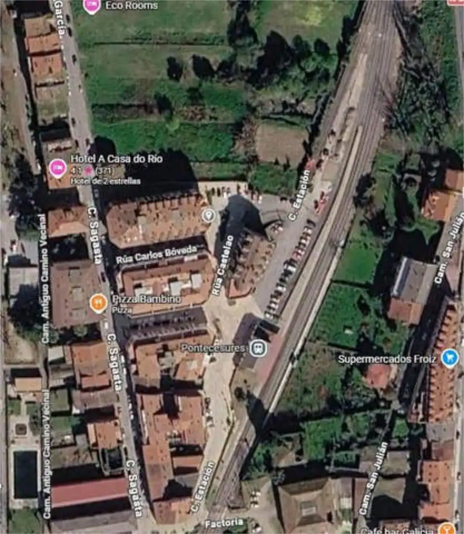 Garage for rent in Pontecesures Exterior view of Garage for rent in Pontecesures
