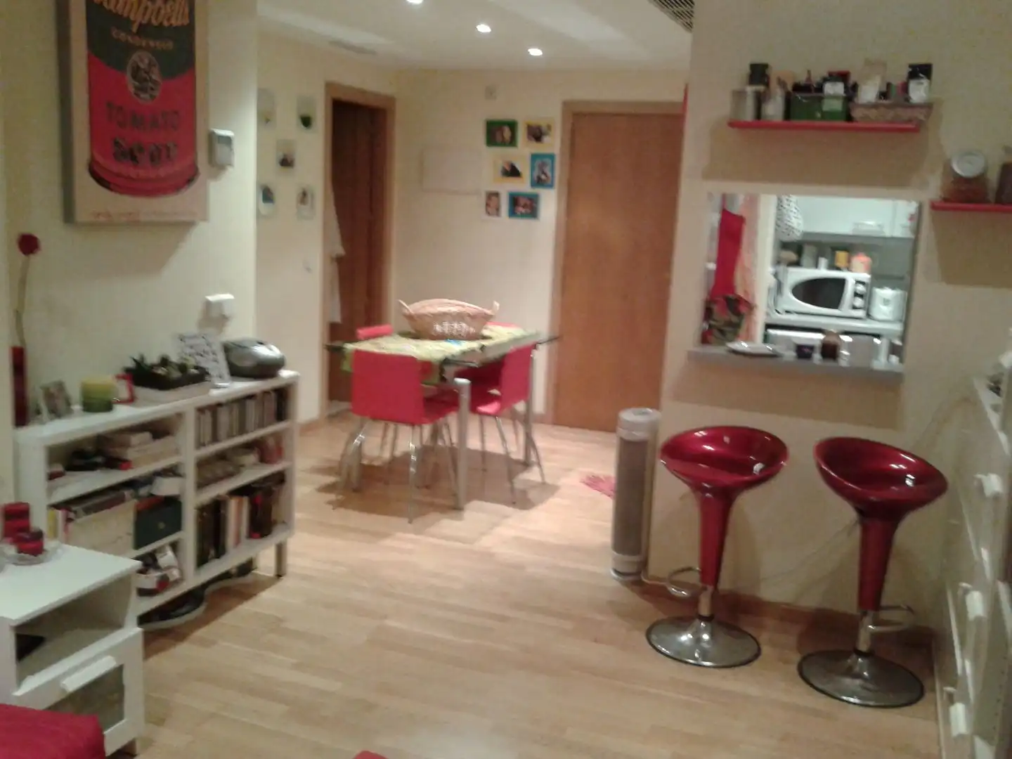Flat for rent in Calle Bausá, 8, Costillares Kitchen of Flat for rent in Madrid with Parquet flooring, Storage room and Swimming Pool