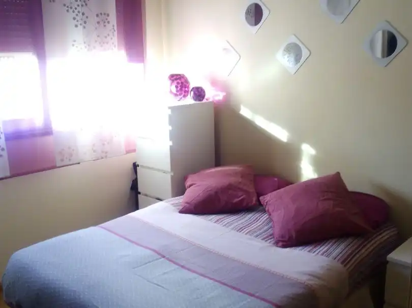 Flat for rent in Calle Bausá, 8, Costillares Bedroom of Flat for rent in Madrid with Parquet flooring, Storage room and Swimming Pool