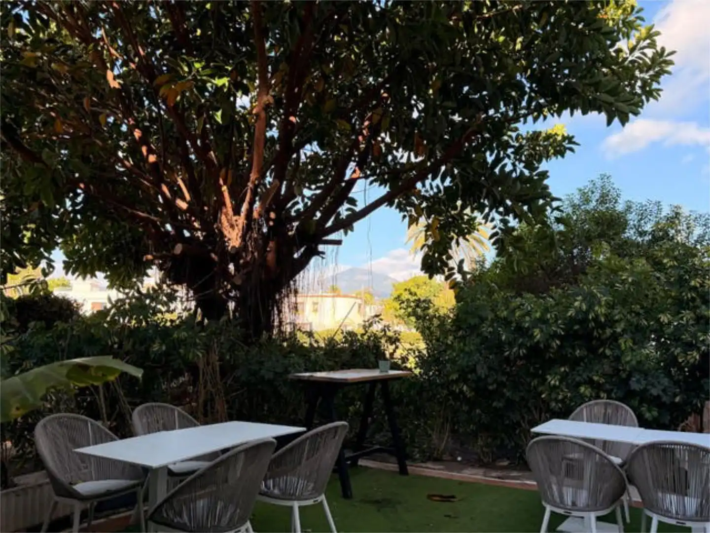Terrace of Commercial properties for rent in Marbella  with Air Conditioner