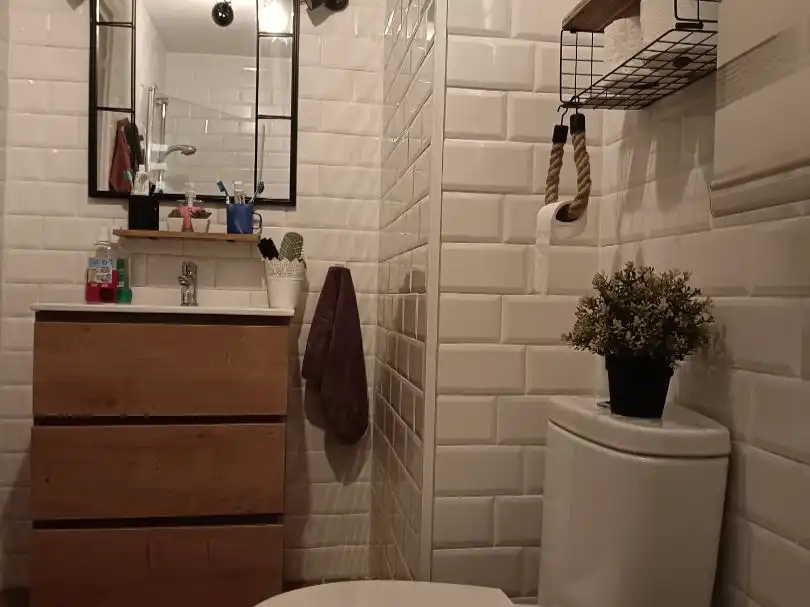 Houses for sale in Carrer Fossar Vell, 3, Artesa de Lleida Bathroom of Houses for sale in Artesa de Lleida with Air Conditioner, Heating and Parquet flooring