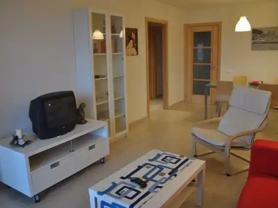 Apartament de lloguer a Avinguda del Codonyol, 73, Platges Sala d'estar de Apartament de lloguer en La Ràpita amb Calefacció, Terrassa i Piscina