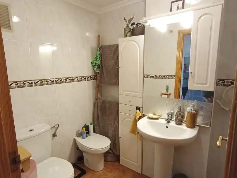 Piso en venta en Calle Torre de los Caballos, Bolnuevo Baño de Piso en venta en Mazarrón con Aire acondicionado, Terraza y Trastero