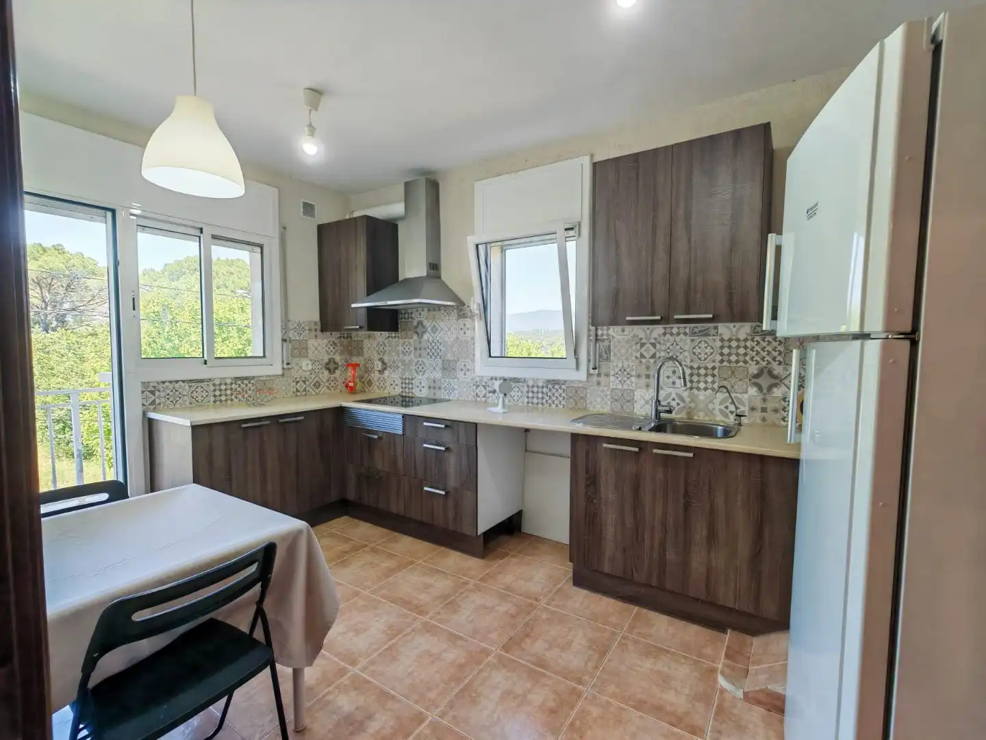 Wohnung zum Verkauf in Carrer de L'urgell, 89, Lliçà d'Amunt Küche von Wohnung zum Verkauf in Lliçà d'Amunt mit Klimaanlage und Balkon