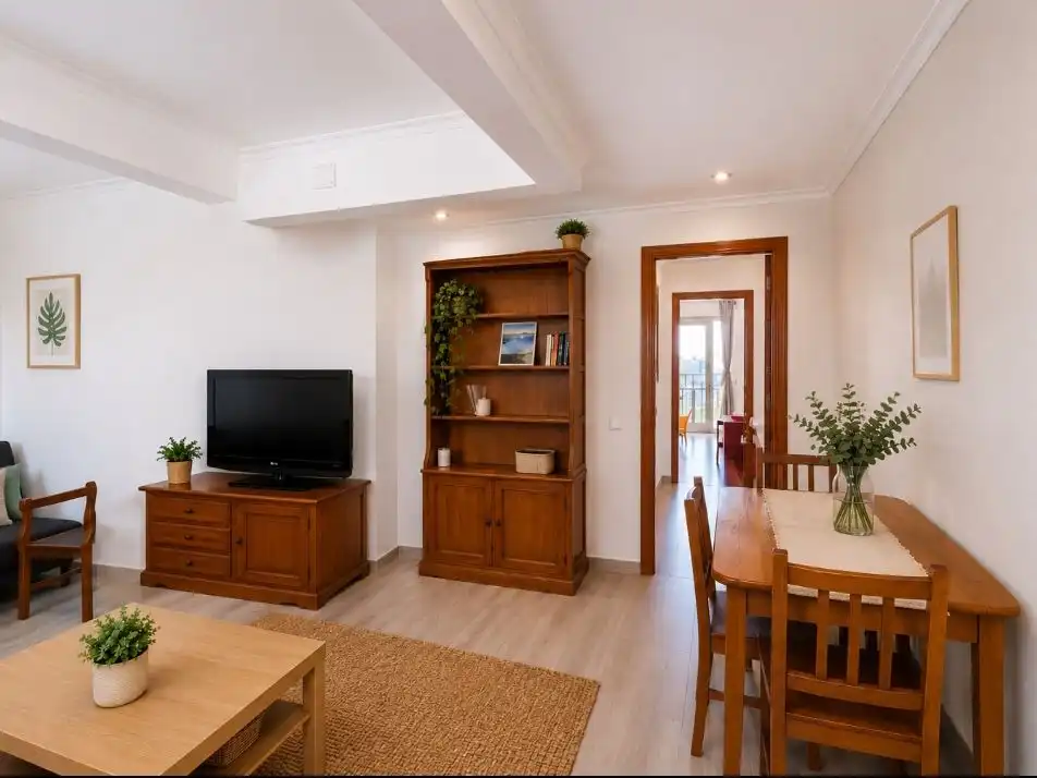 Sala de estar de Piso en venta en Torrevieja con Aire acondicionado, Terraza y Piscina