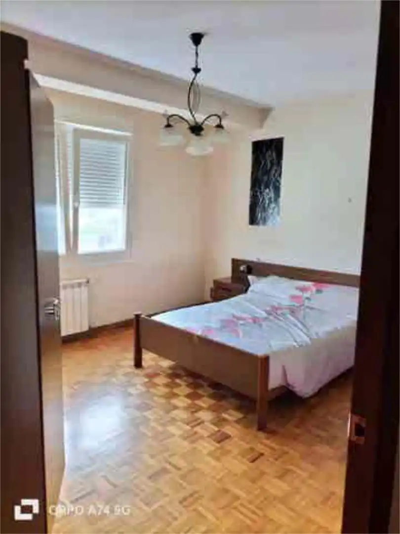 Bedroom of Flat for rent in As Pontes de García Rodríguez   with Furnished