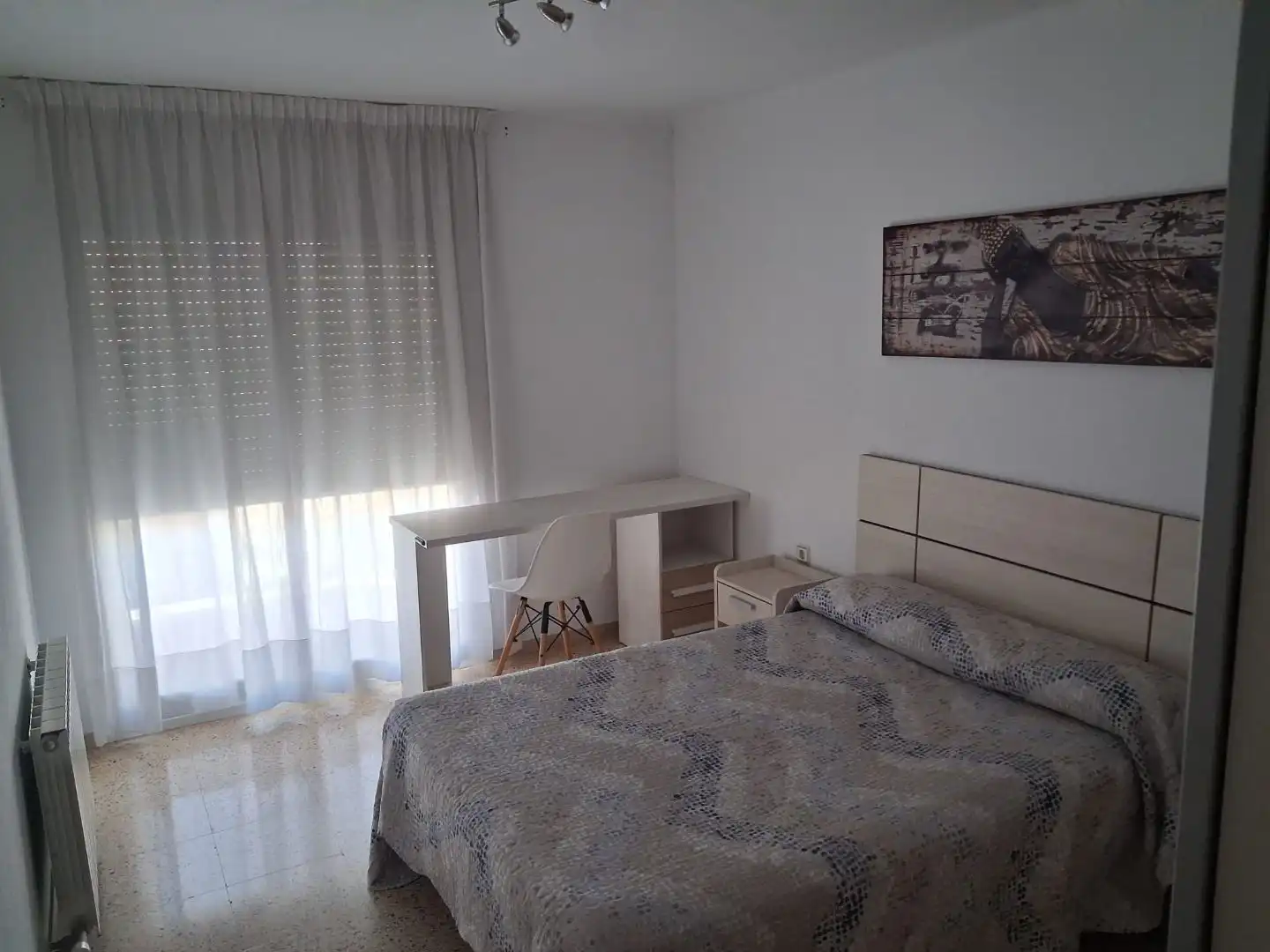 Flat for rent in Carrer de l'Alcalde Joan Bertran, 30, Ponent Bedroom of Flat for rent in Reus with Heating, Furnished and Balcony