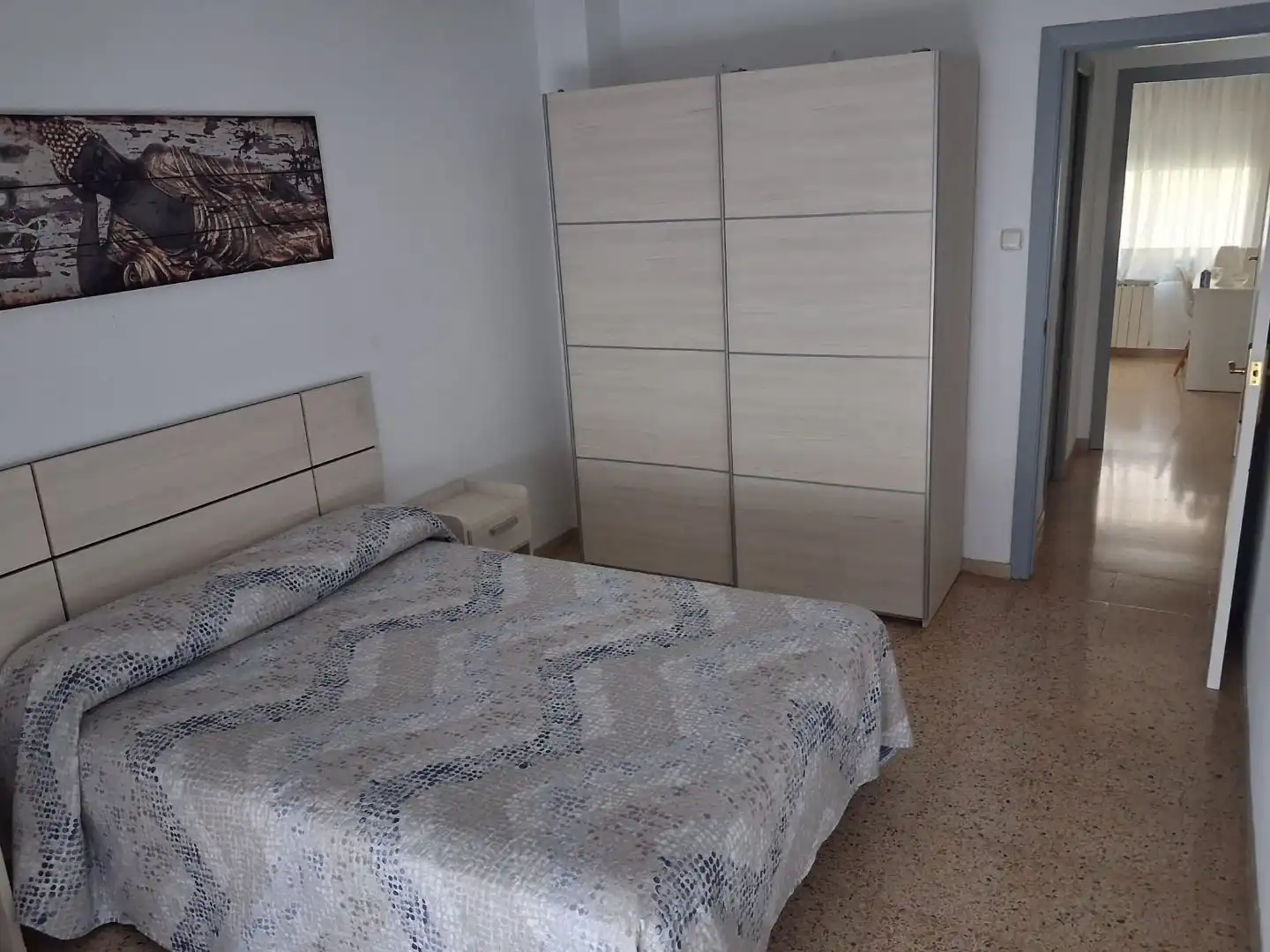 Flat for rent in Carrer de l'Alcalde Joan Bertran, 30, Ponent Bedroom of Flat for rent in Reus with Heating, Furnished and Balcony