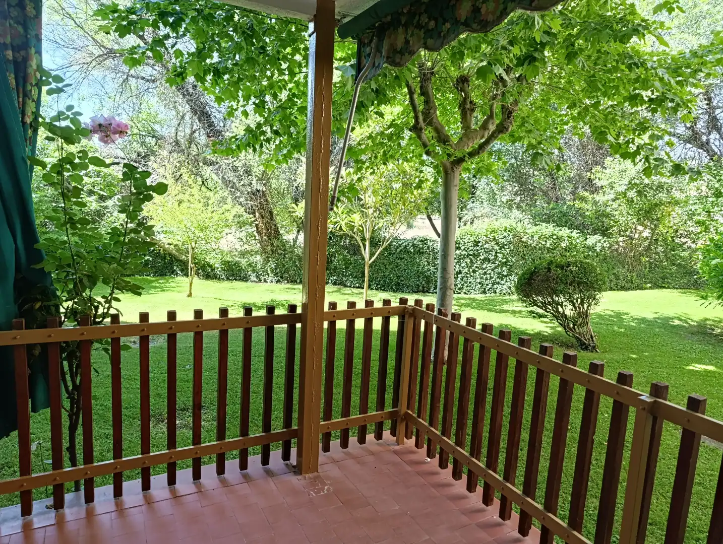 Garten von Wohnung zur Miete in Guadarrama mit Heizung, Privatgarten und Terrasse