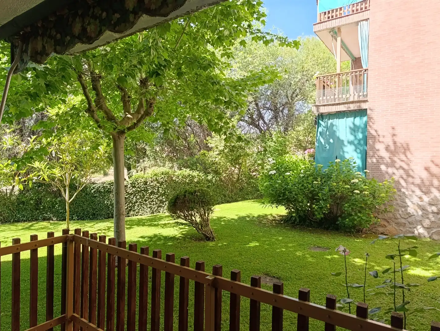 Garten von Wohnung zur Miete in Guadarrama mit Heizung, Privatgarten und Terrasse