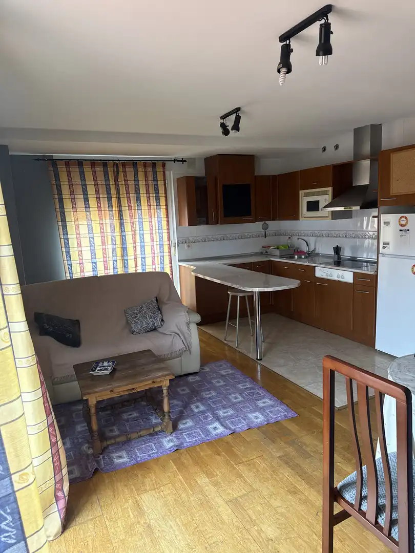 Cocina de Apartamento de alquiler en León Capital  con Calefacción, Parquet y Amueblado