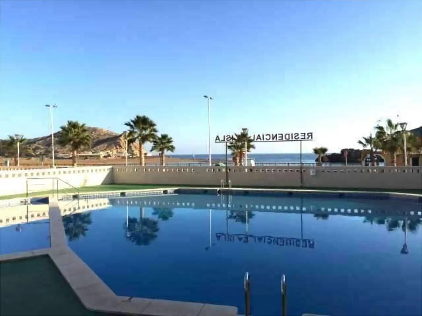 Apartments for rent in Bahia Swimming pool of Apartments for rent in Mazarrón with Heating, Private garden and Terrace