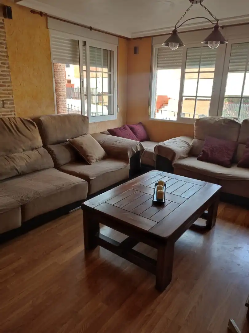 Room in Calle Pp Zb Ñr 2, 37, La Ñora Living room of Flat for share in Murcia with Air Conditioner, Heating and Parquet flooring