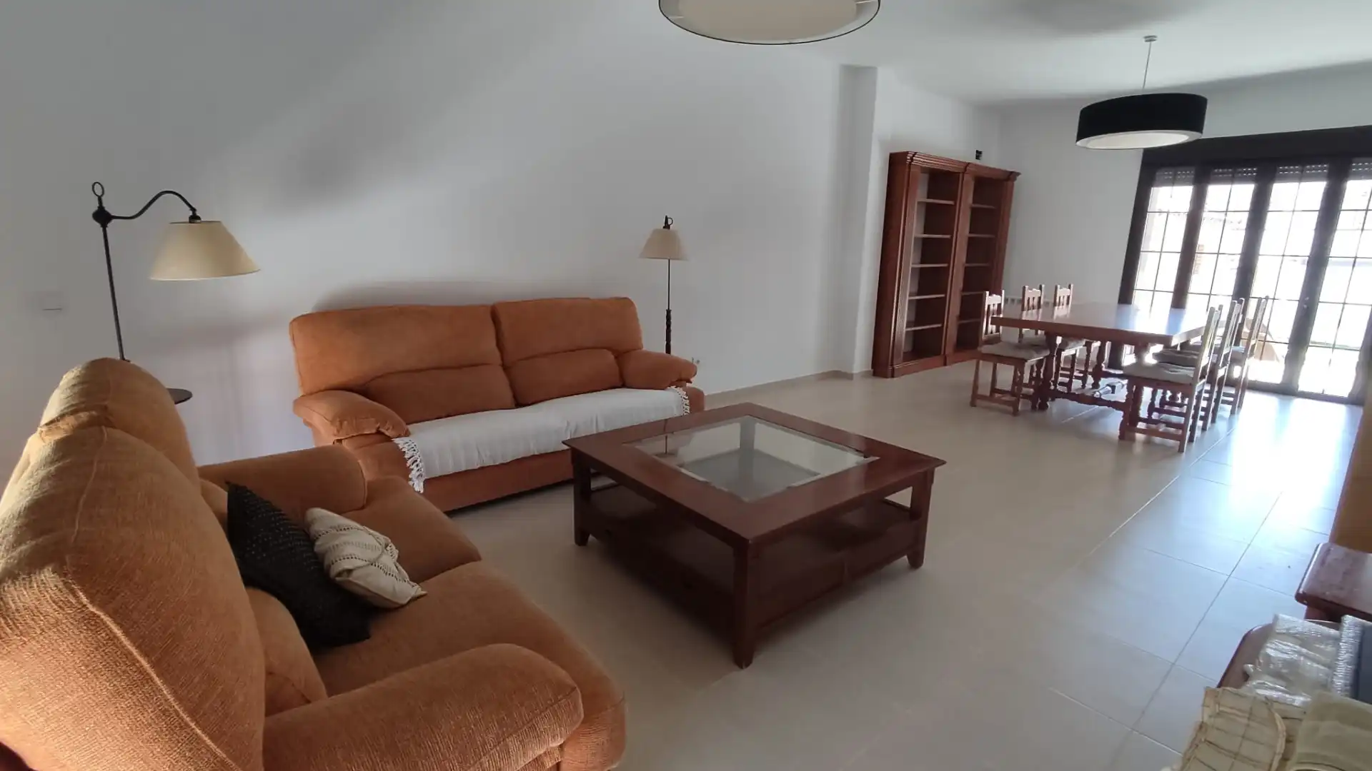 Sala de estar de Casa o chalet de alquiler en Guadalajara Capital con Terraza y Balcón