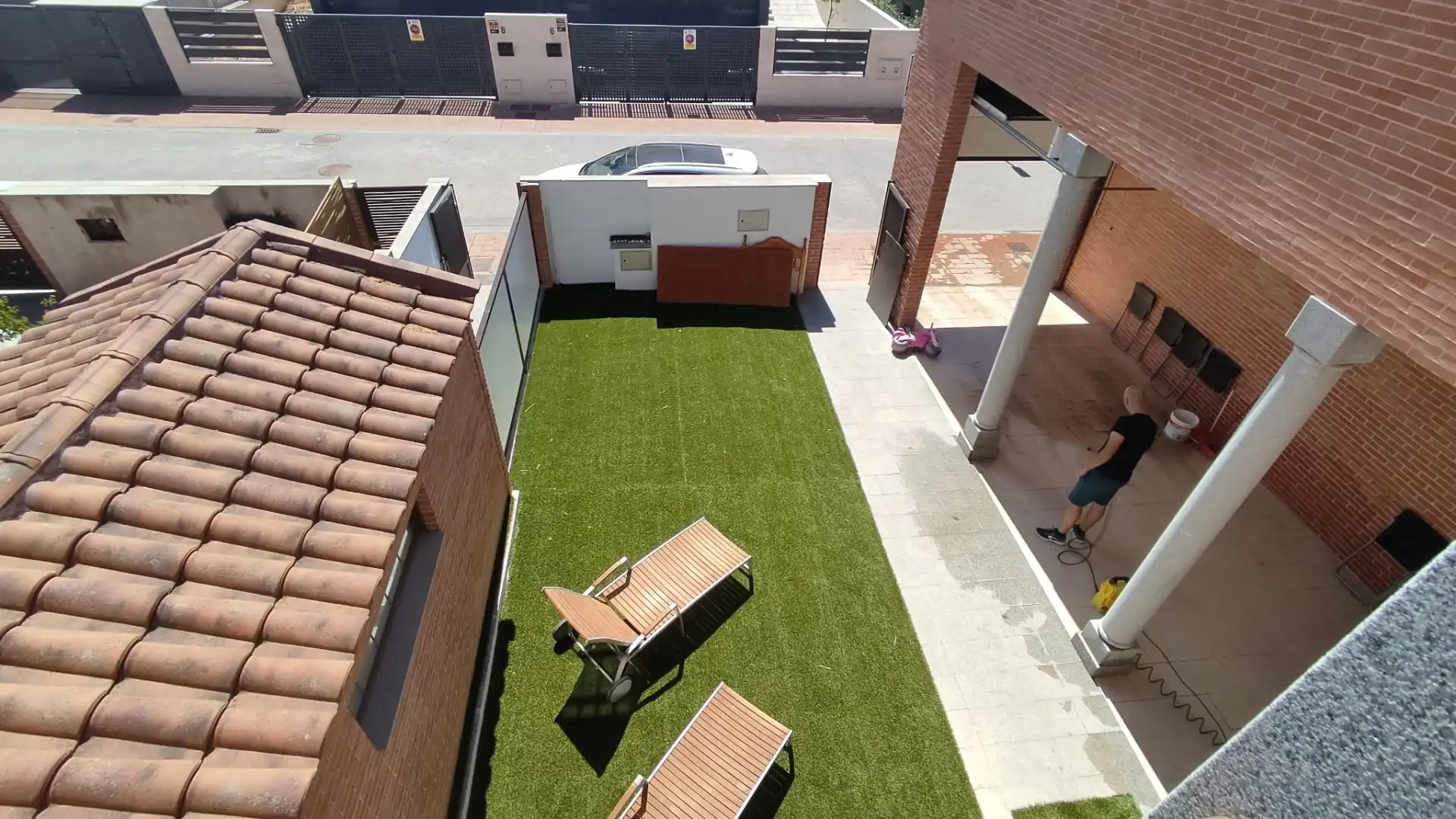 Terraza de Casa o chalet de alquiler en Guadalajara Capital con Terraza y Balcón