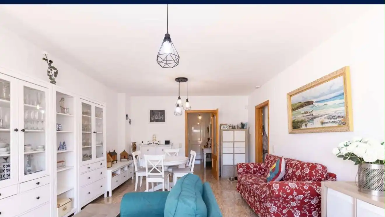 Wohnung zum Verkauf in Carrer Sant Miquel, 115, Deltebre Wohnzimmer von Wohnung zum Verkauf in Deltebre mit Klimaanlage, Terrasse und Balkon