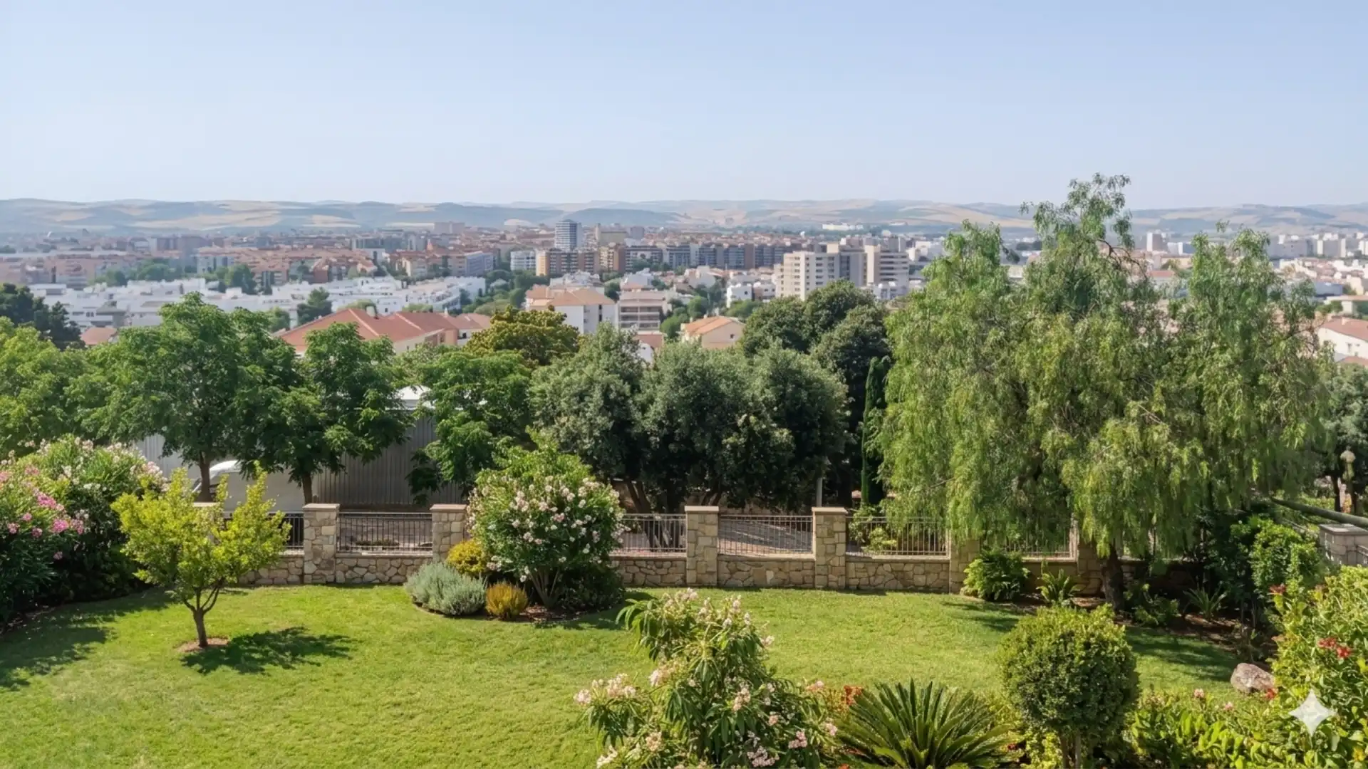 Jardín de Casa adosada de alquiler en Córdoba con Aire acondicionado, Jardín privado y Trastero