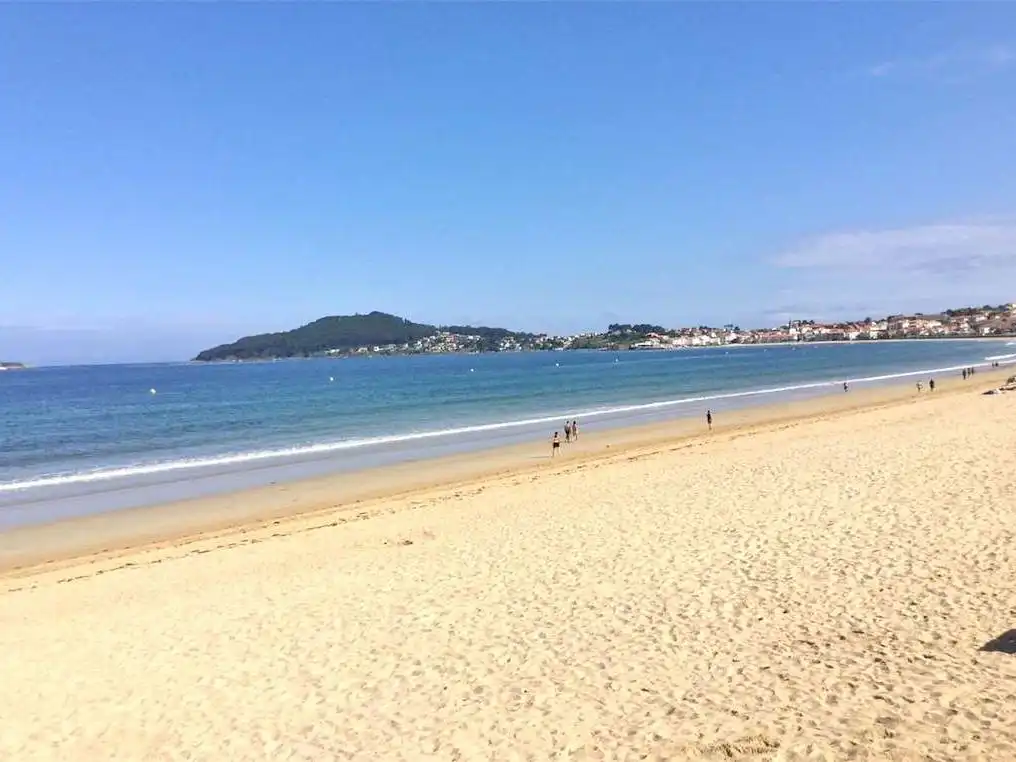 Exterior view of Flat for rent in Nigrán  with Heating, Private garden and Parquet flooring