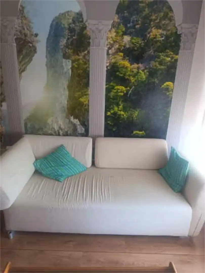Sala d'estar de Apartament de lloguer en Leiro amb Jardí privat i Traster