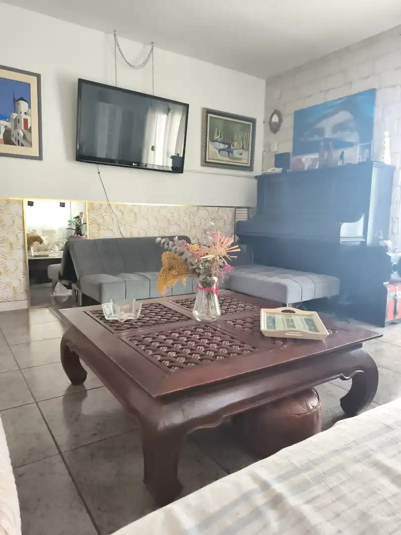 Living room of Houses for share in Cervelló  with Furnished