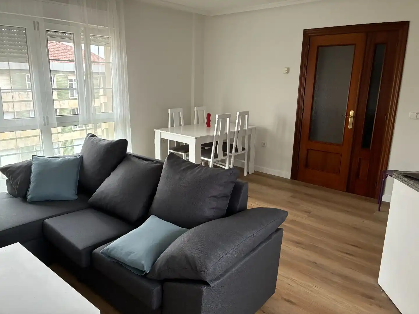 Sala de estar de Piso de alquiler en Siero