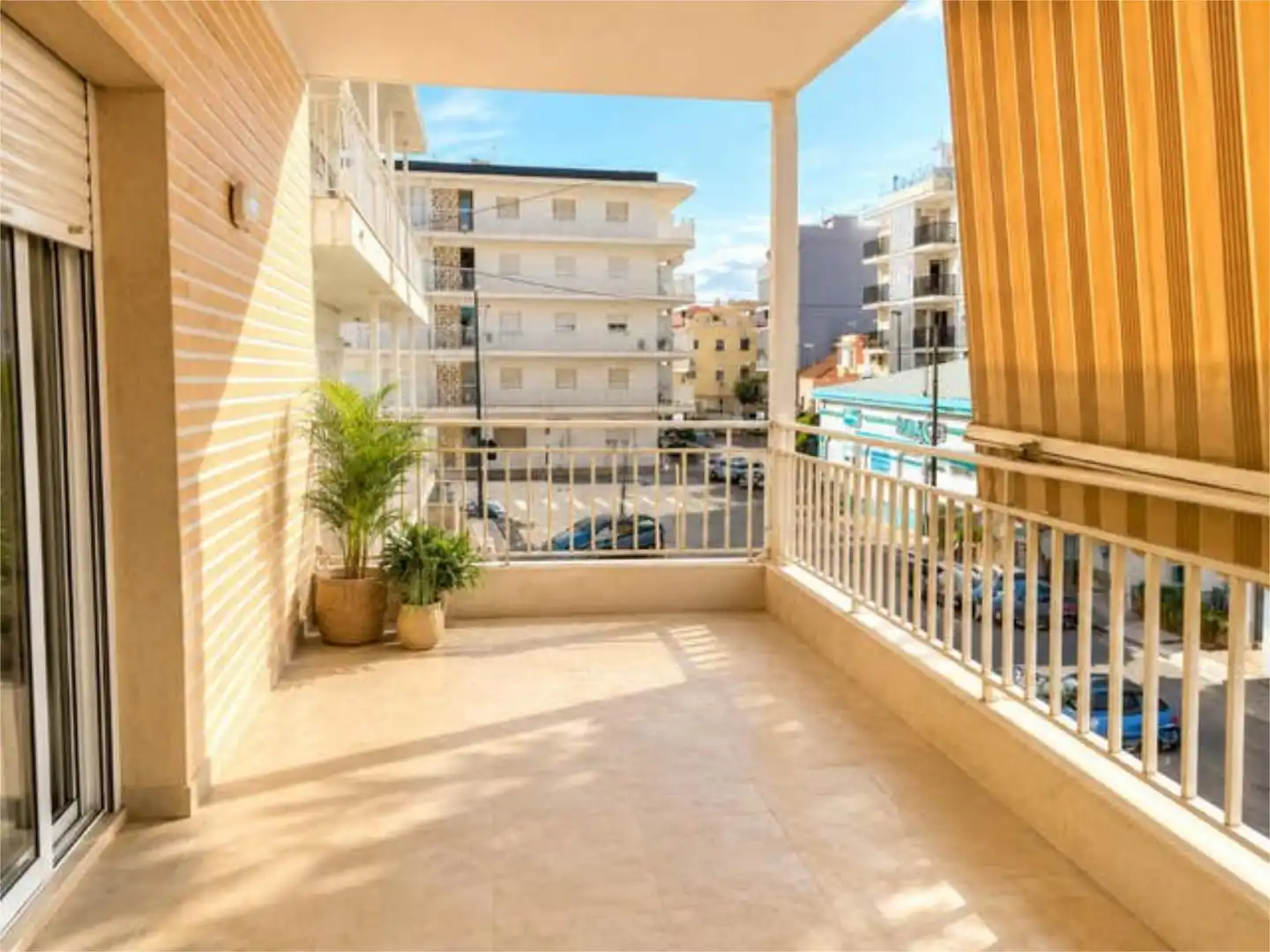Balcony of Apartments for rent in Miramar  with Heating, Private garden and Terrace