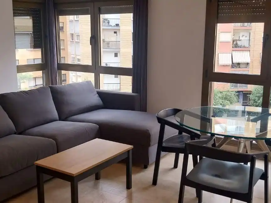 Living room of Flat for rent in Castellón de la Plana / Castelló de la Plana  with Air Conditioner, Heating and Storage room