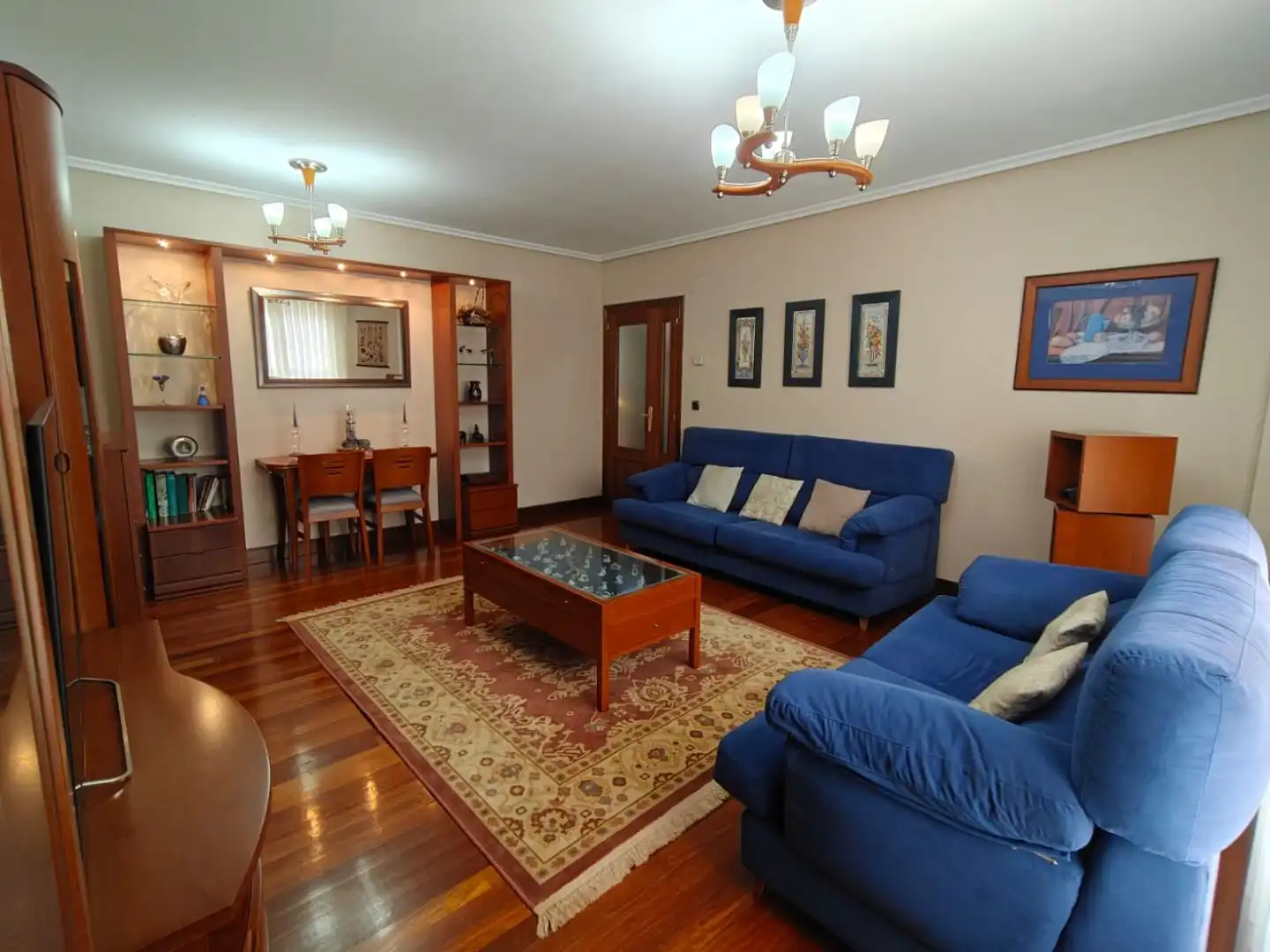 Piso en venta en Haritzalde enparantza, 2, Abanto y Ciérvana-Abanto Zierbena Sala de estar de Piso en venta en Abanto y Ciérvana-Abanto Zierbena con Calefacción, Parquet y Trastero
