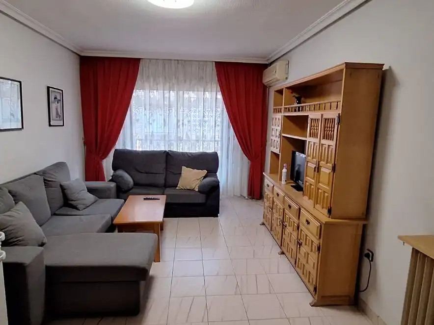 Living room of Flat for rent in Puertollano  with Heating, Furnished and Balcony