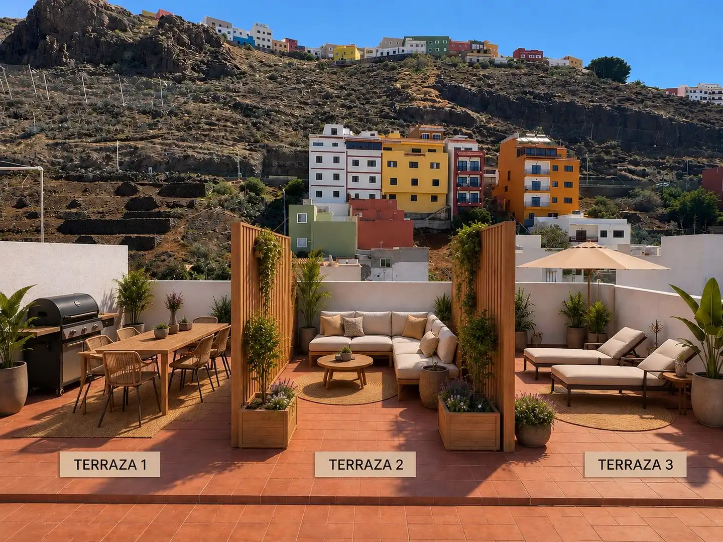 Terrace of Flat for sale in San Sebastián de la Gomera  with Storage room and Balcony