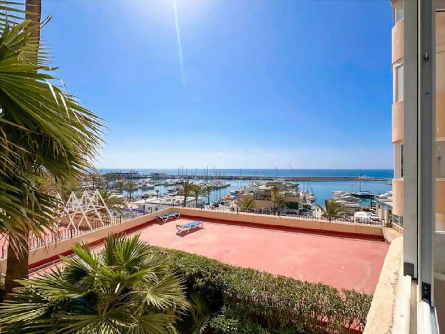 Apartments for sale in Puerto de Estepona Terrace of Apartments for sale in Estepona with Terrace and Swimming Pool