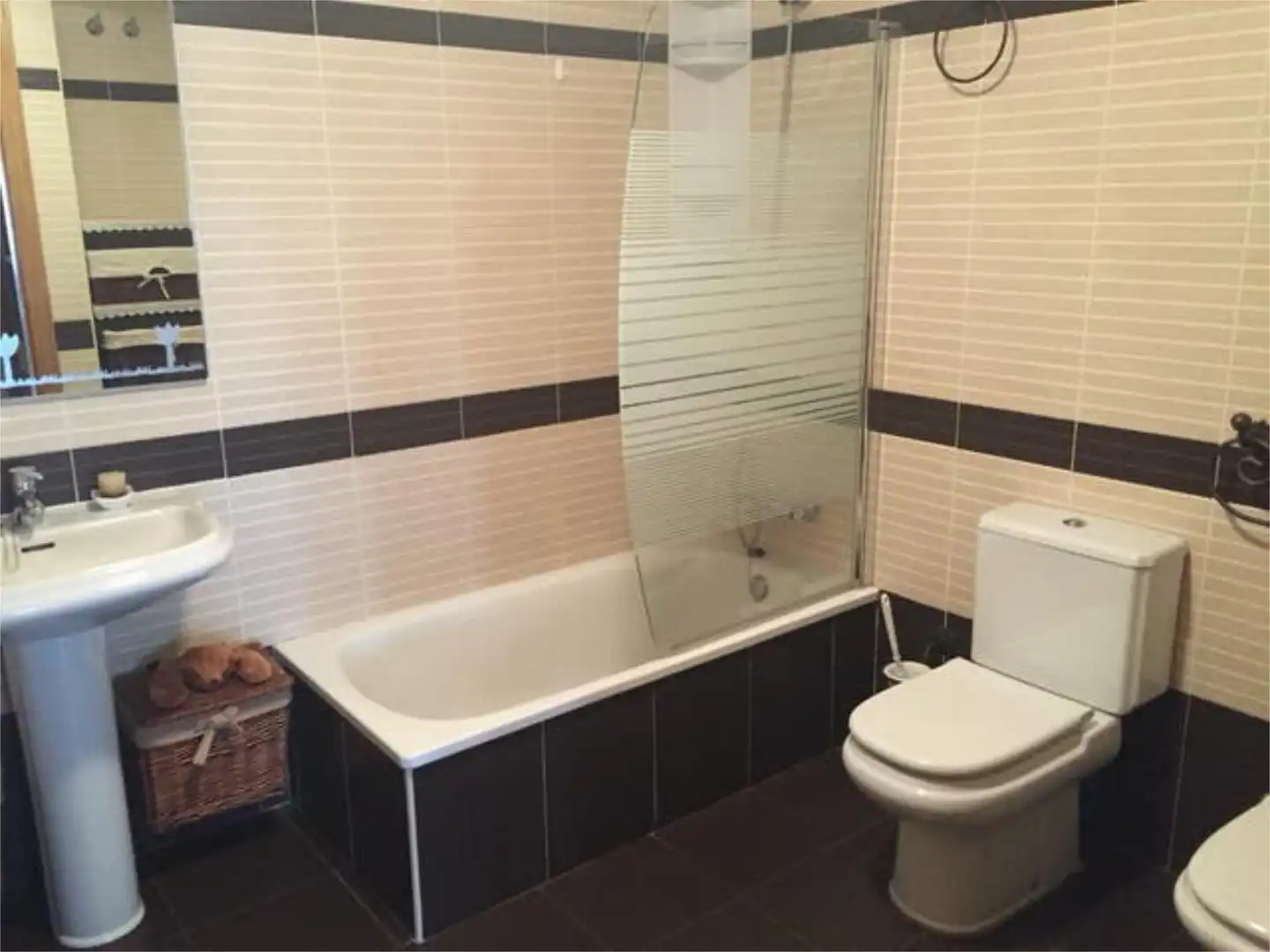 Badezimmer von Wohnungen zur Miete in Mérida mit Heizung, Privatgarten und Terrasse