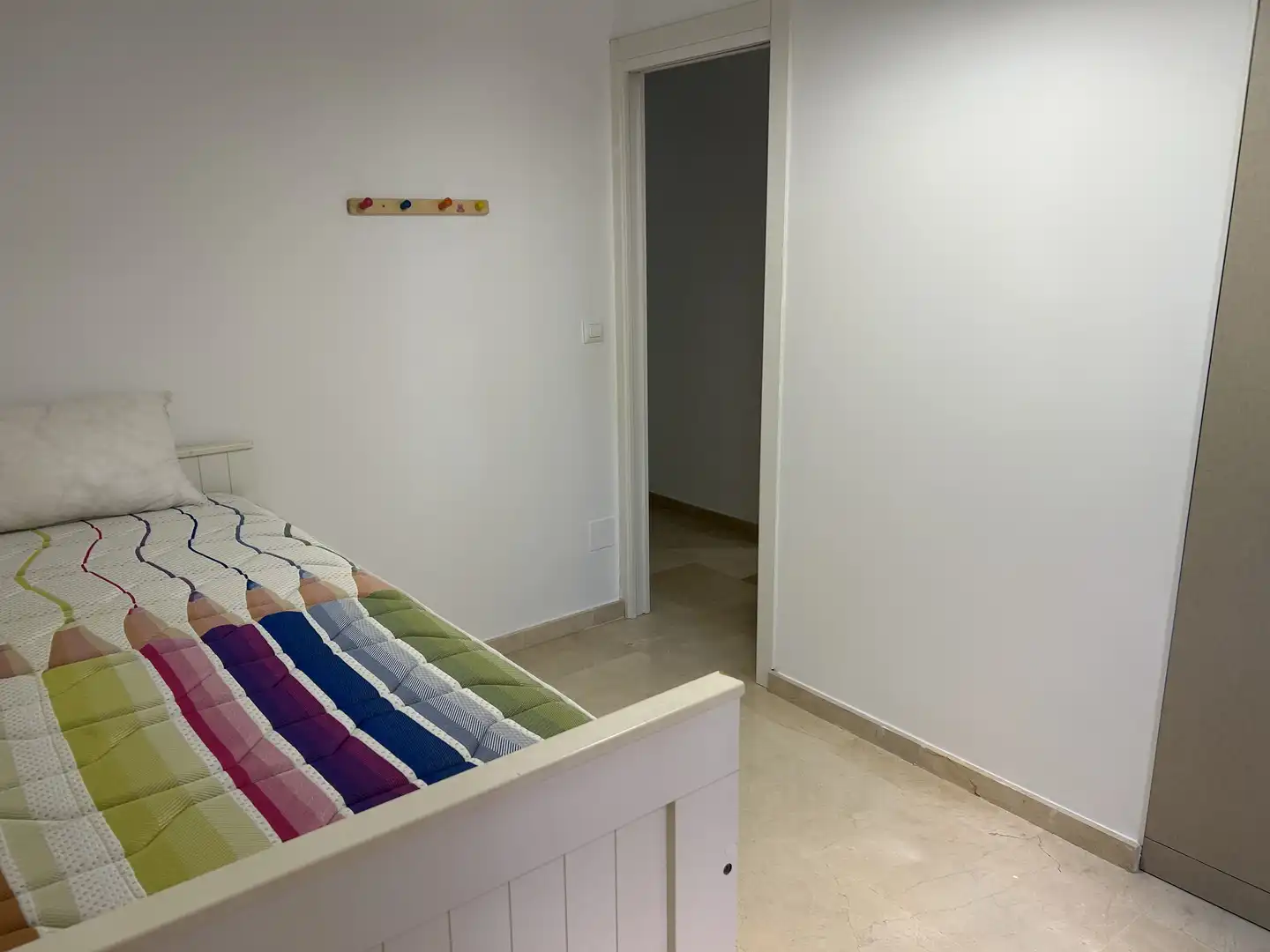 Flat for rent in Conjunto Ciudad Residencial Tiempo Libre, 5, El Rosario - Ricmar Bedroom of Flat for rent in Marbella with Air Conditioner, Private garden and Terrace