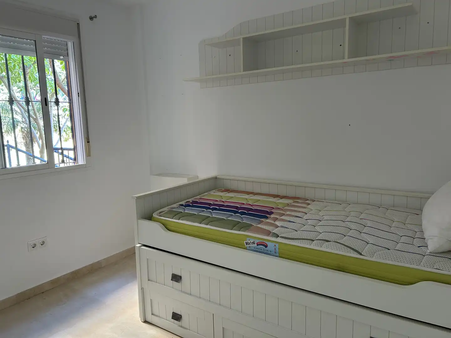 Flat for rent in Conjunto Ciudad Residencial Tiempo Libre, 5, El Rosario - Ricmar Bedroom of Flat for rent in Marbella with Air Conditioner, Private garden and Terrace