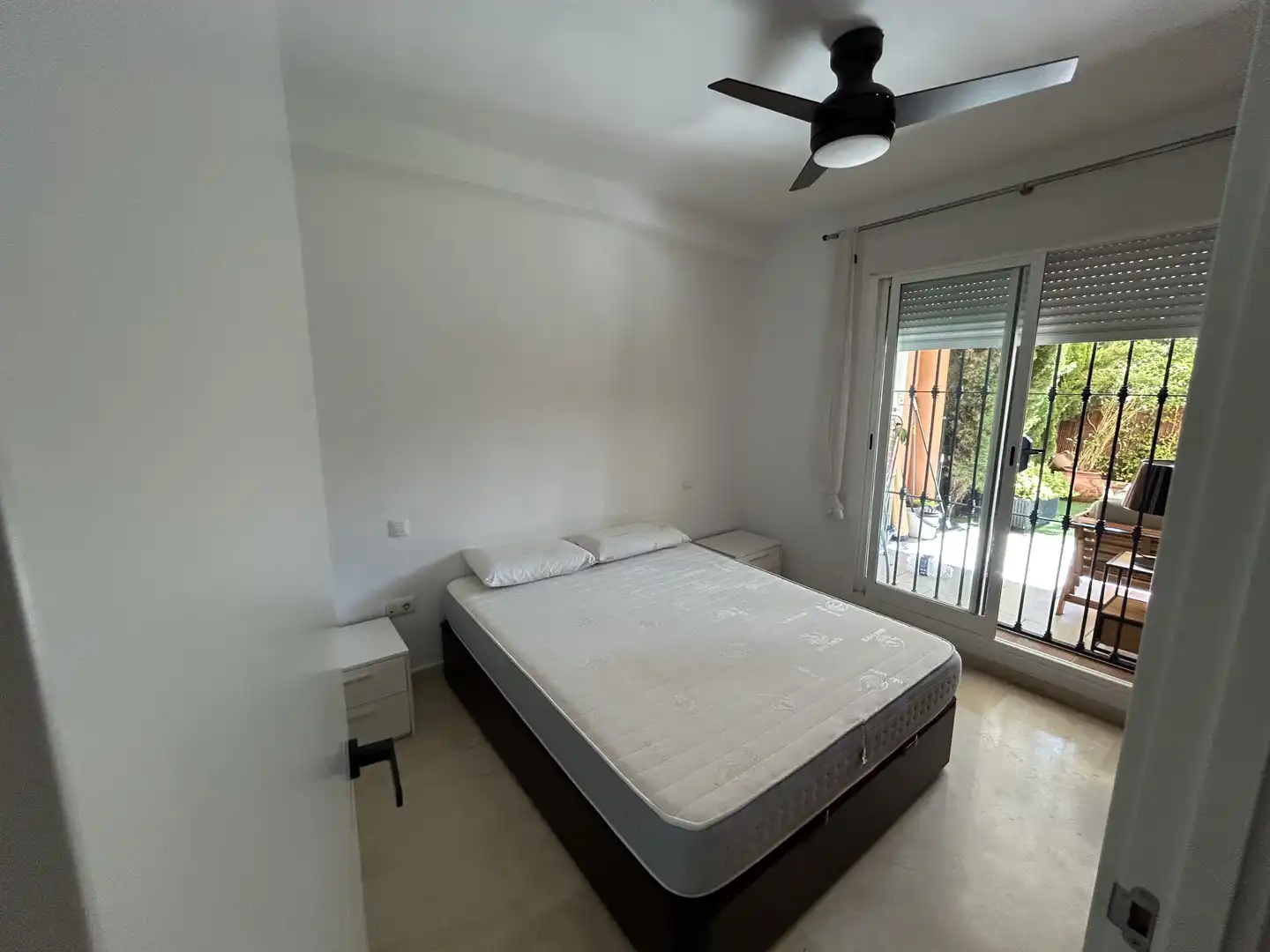 Flat for rent in Conjunto Ciudad Residencial Tiempo Libre, 5, El Rosario - Ricmar Bedroom of Flat for rent in Marbella with Air Conditioner, Private garden and Terrace