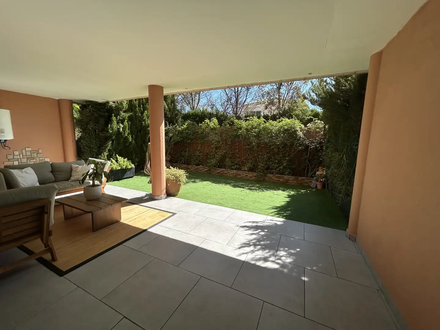 Flat for rent in Conjunto Ciudad Residencial Tiempo Libre, 5, El Rosario - Ricmar Terrace of Flat for rent in Marbella with Air Conditioner, Private garden and Terrace