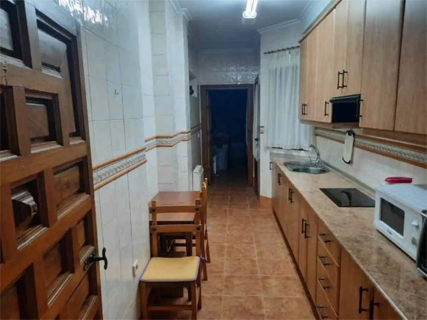 Apartament de lloguer a Villarrobledo Cuina de Apartament de lloguer en Villarrobledo amb Moblat