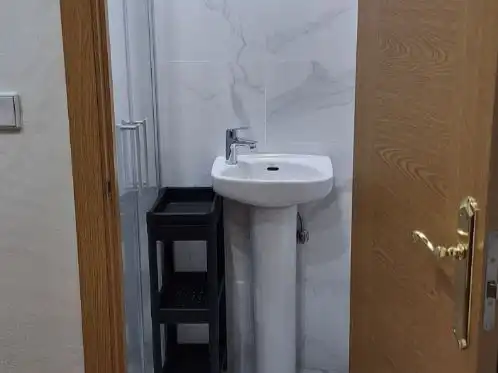 Piso de alquiler en Calle Luis Braille, 1, Centro Baño de Piso de alquiler en Murcia Capital con Aire acondicionado y Balcón
